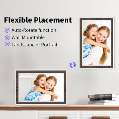 10.1" WiFi Digital Photo Frame with Touch Screen