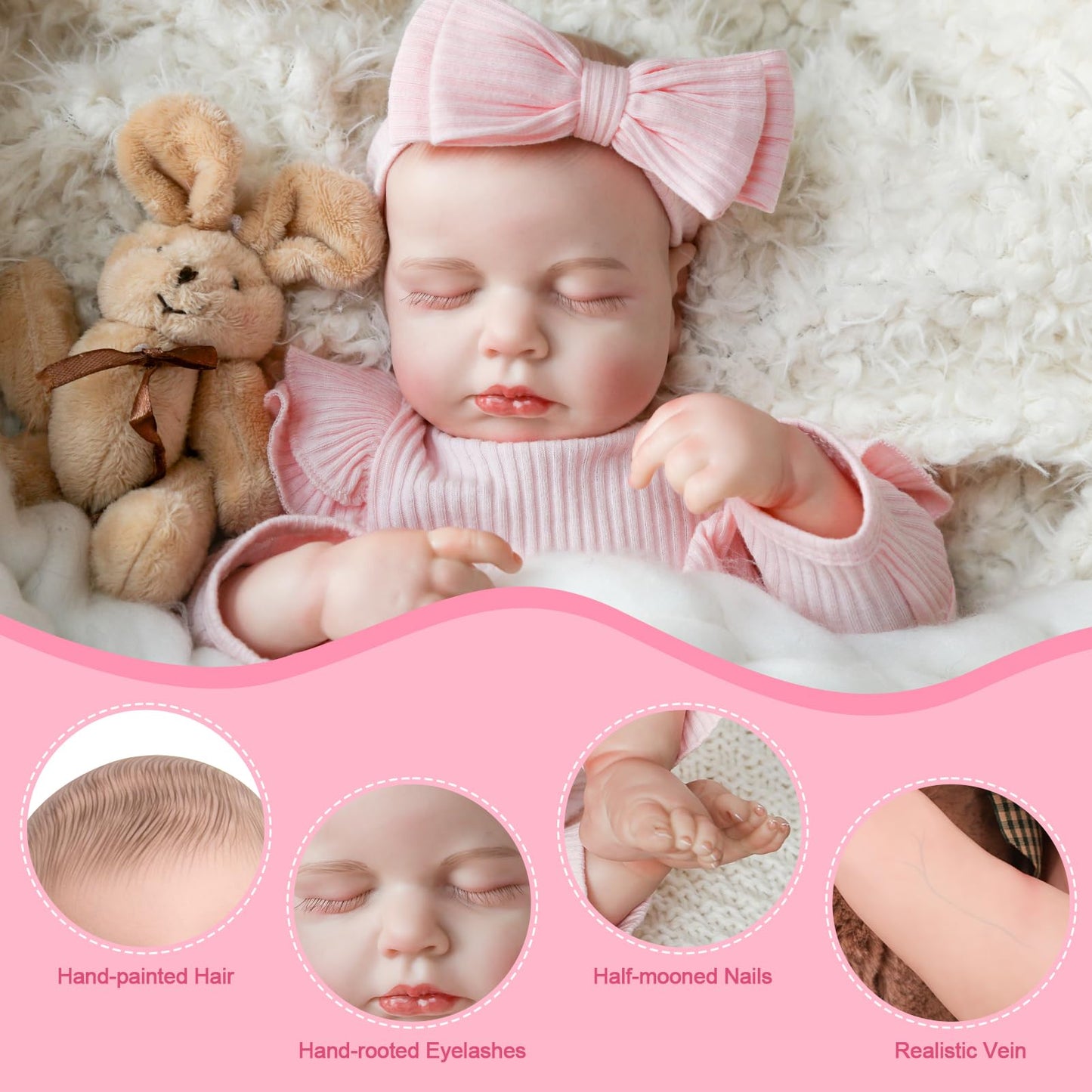 Reborn Baby Doll Gift Set with Accessories