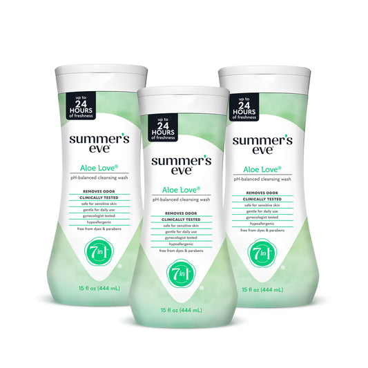Summer's Eve Gentle Feminine Body Wash 3 Pack