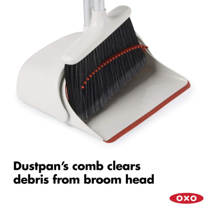 OXO Good Grips Large Sweep Set with Extendable Broom,8.5" - 12"