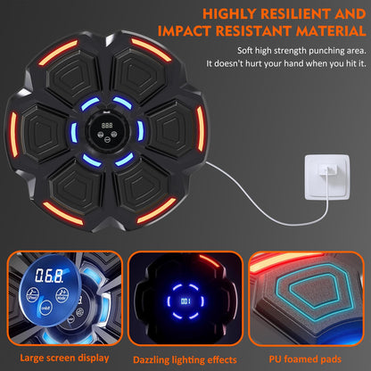 Bluetooth Music Punching Machine with Gloves