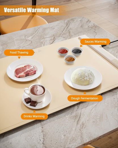 Electric Warming Tray with 3 Temperature Settings