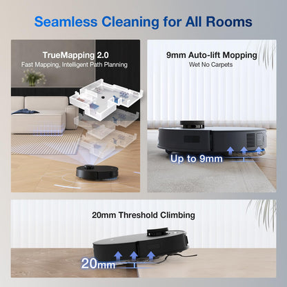 ECOVACS DEEBOT T30S AI Robot Vacuum & Mop