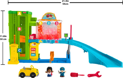 Fisher-Price Light-Up Learning Garage Playset