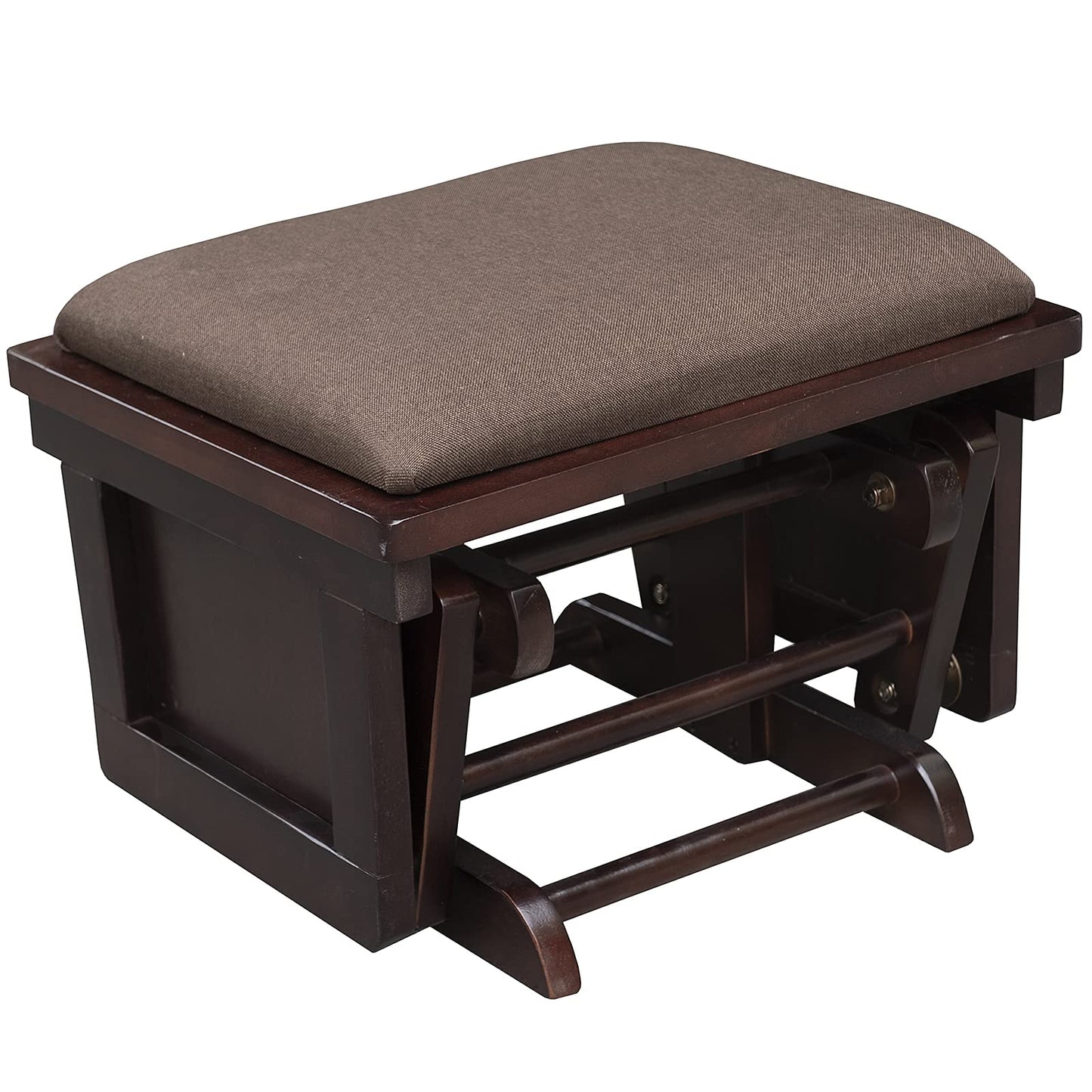 HOMCOM Nursery Glider Rocking Chair with Ottoman
