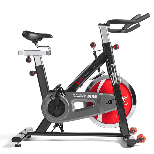 Sunny Health Indoor Cycling Exercise Bike with Flywheel