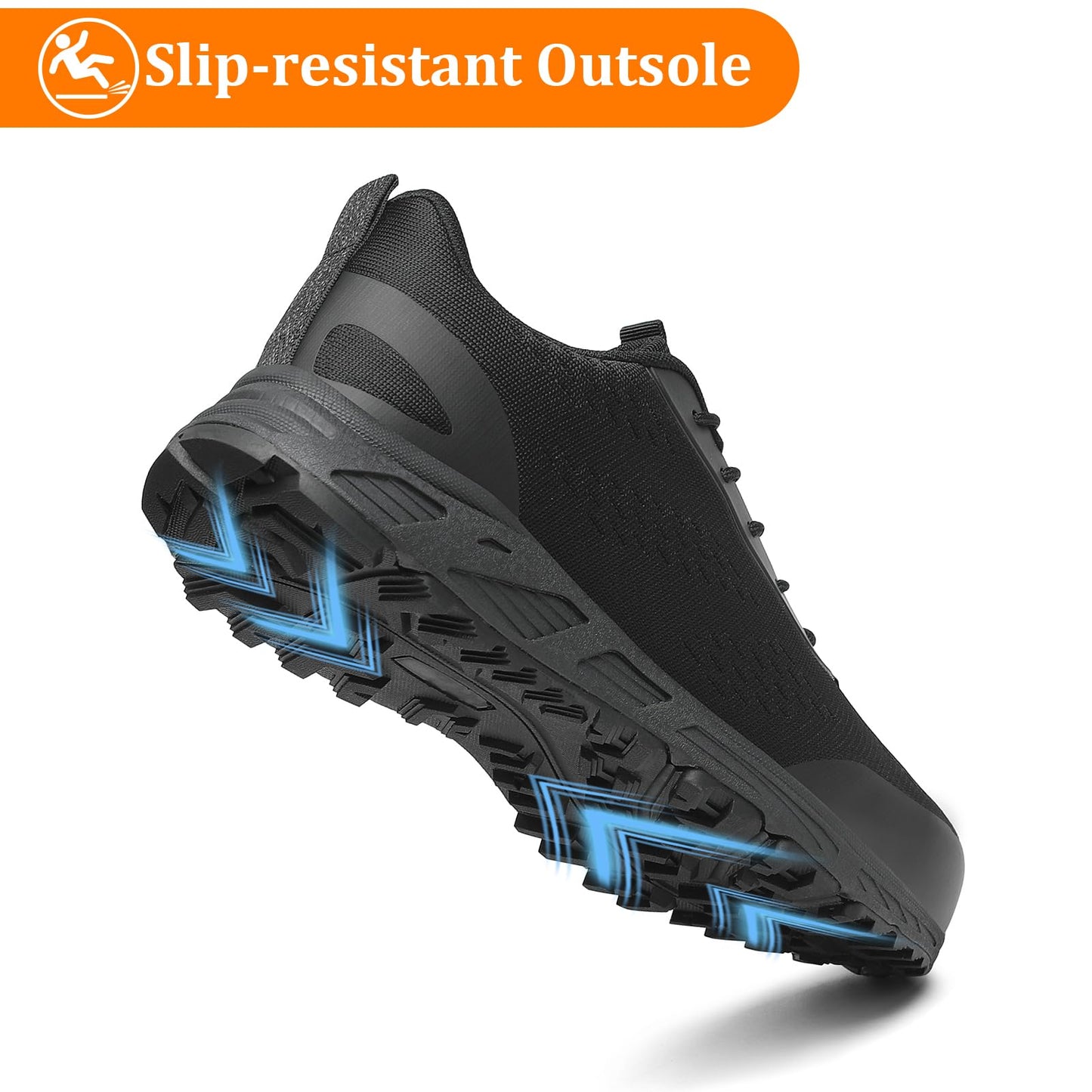 VikoViren Lightweight Steel Toe Safety Sneakers