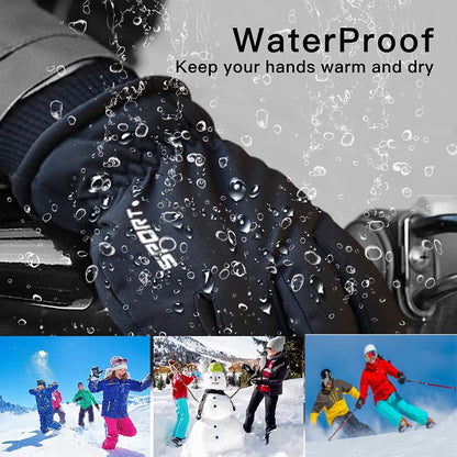Winter Thermal Touchscreen Gloves for Outdoor Activities