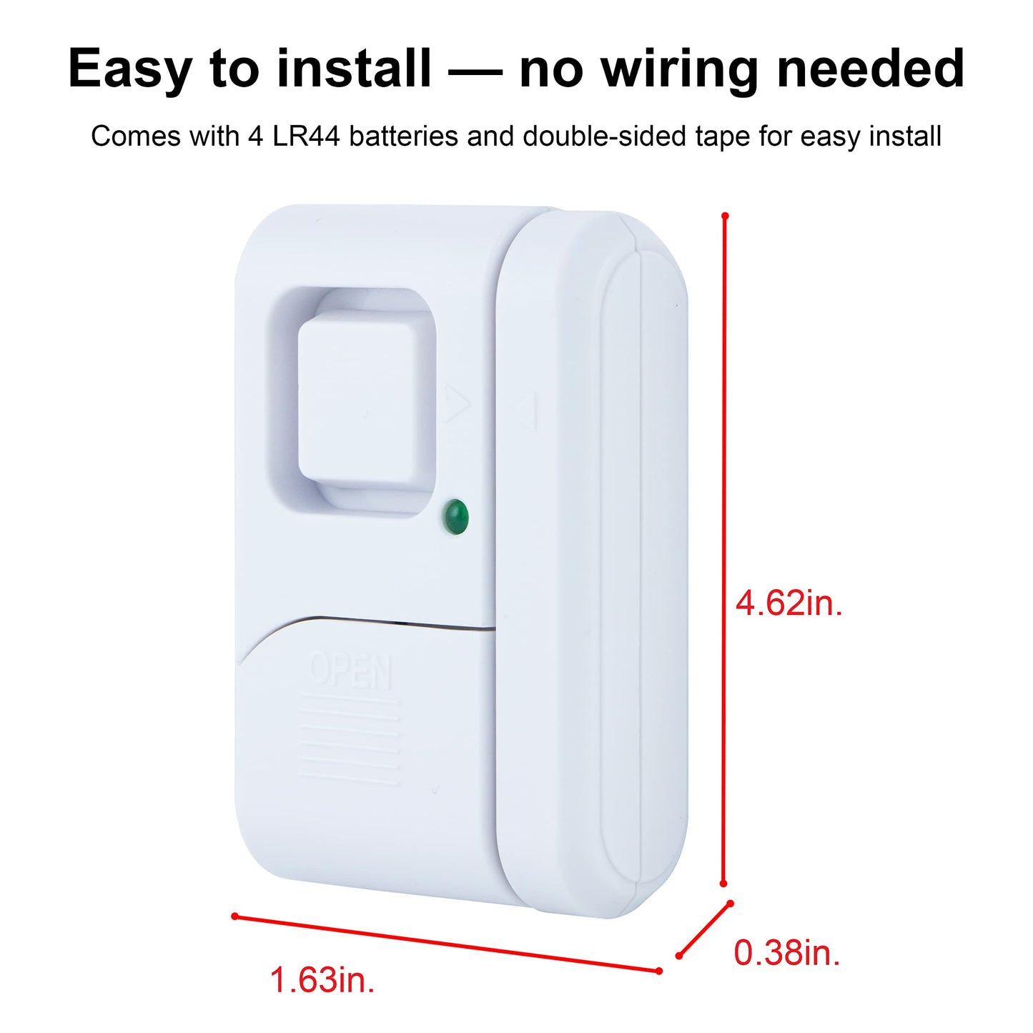 GE Wireless Window and Door Alarm 5-Pack