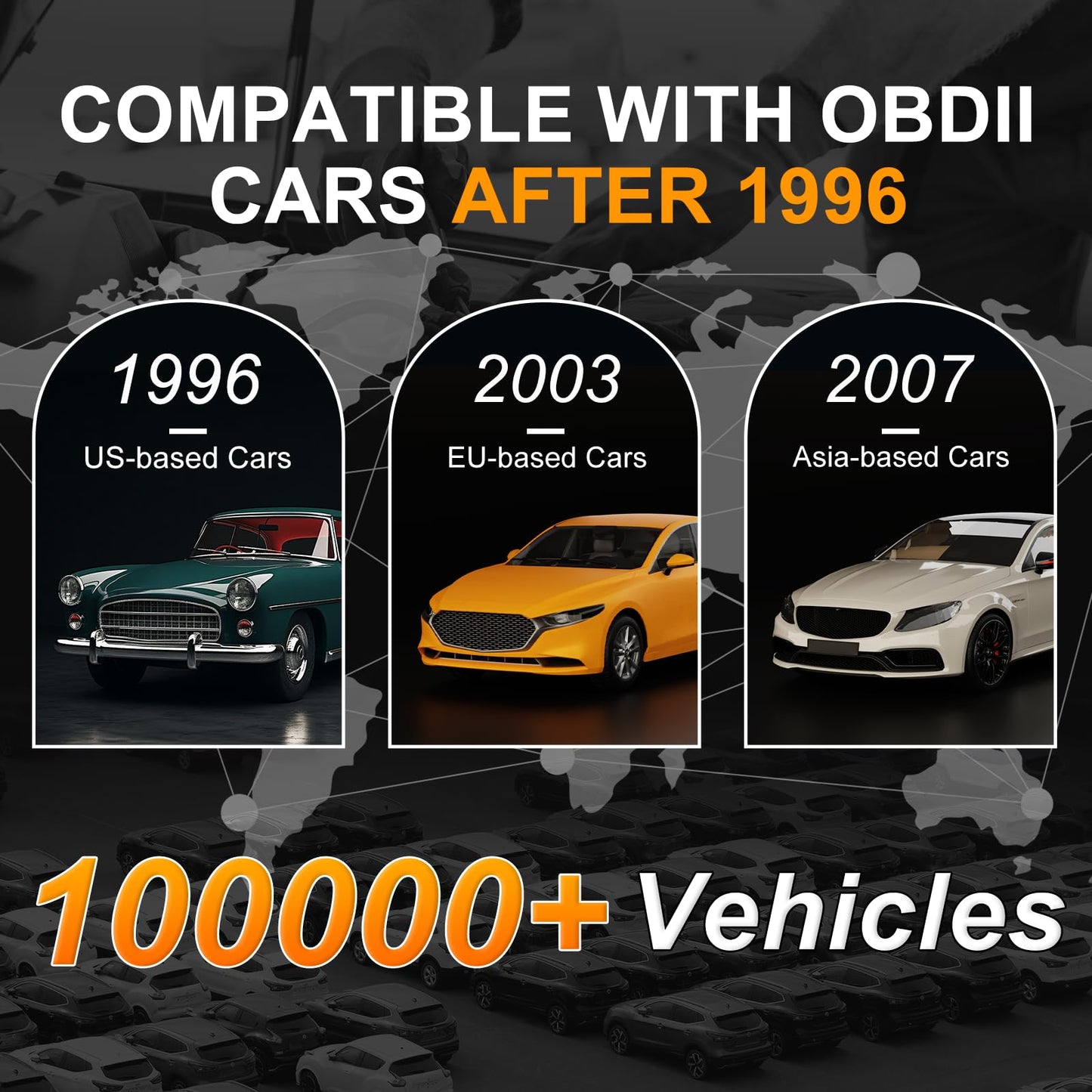 AERMOTOR OBD2 Scanner for Engine Fault Codes