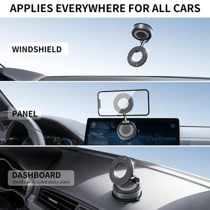 Vacuum Suction Magnetic Phone Holder for Cars