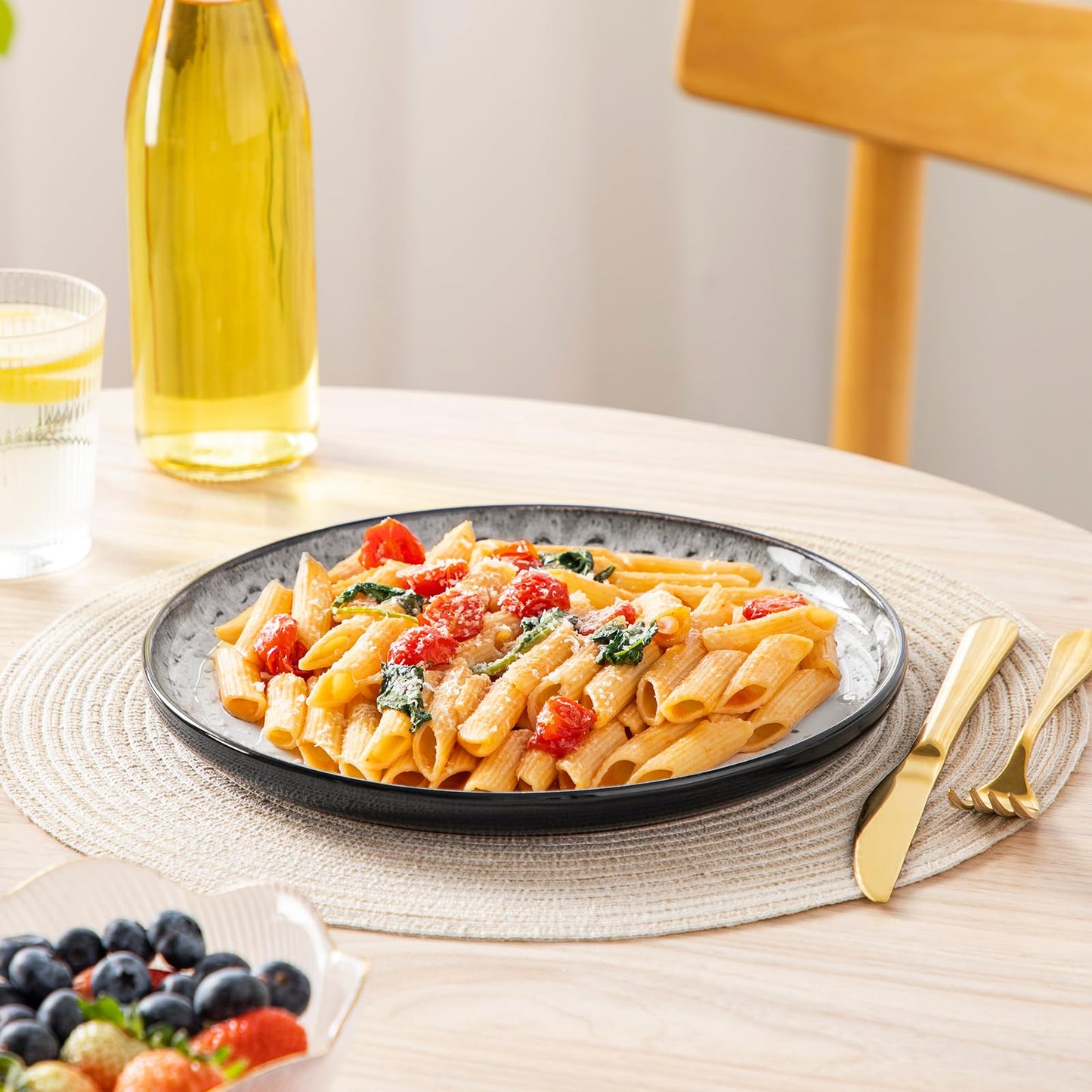 vancasso 10.25" Ceramic Dinner Plates Set of 6