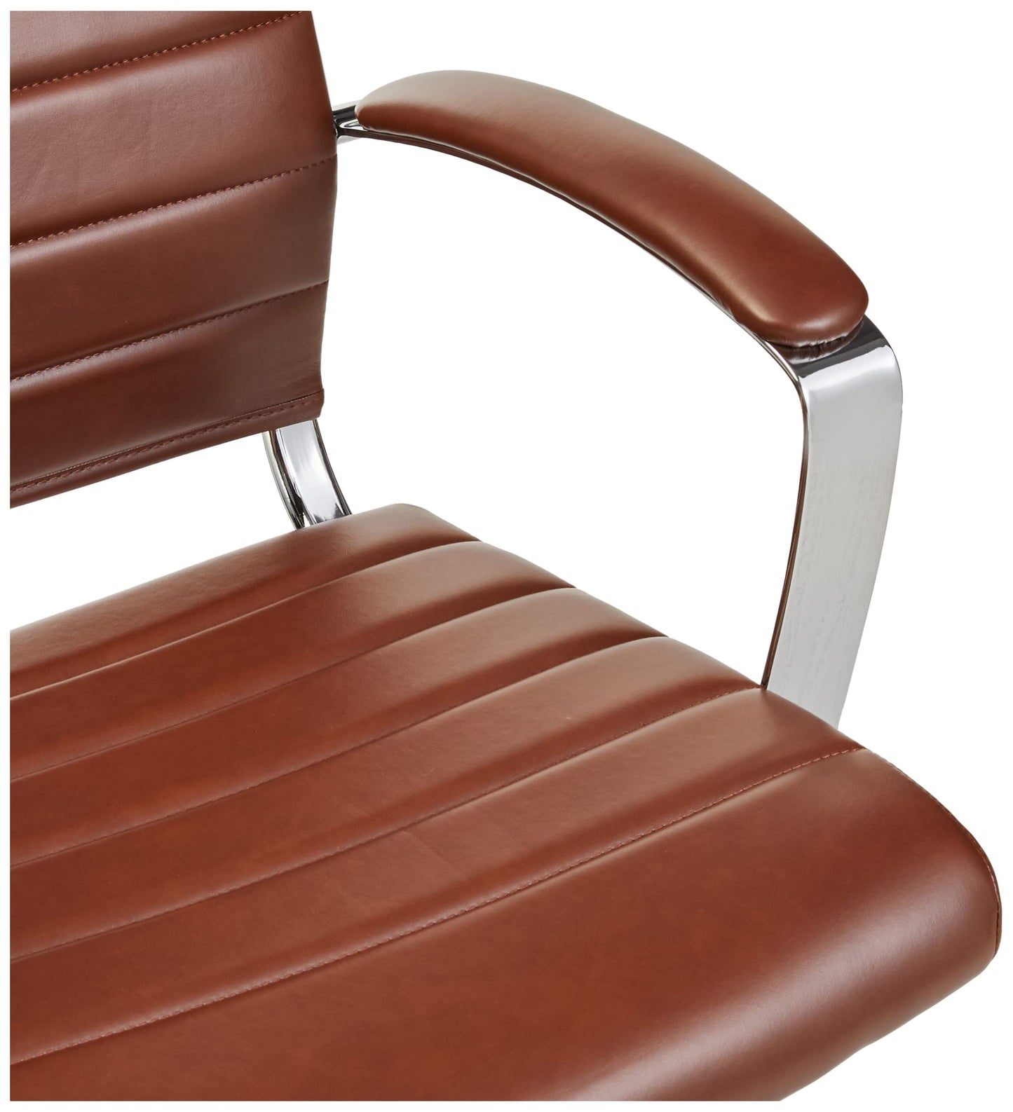 High-Back Swivel Desk Chair with Lumbar Support