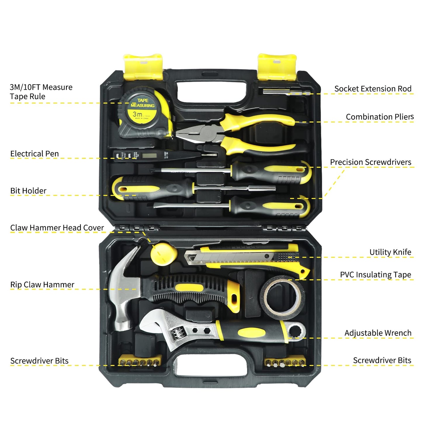 24-Piece FASITE Home Repair Tool Set