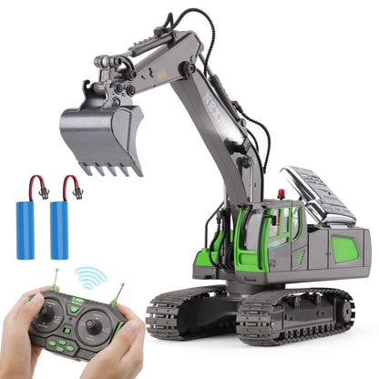 NEXBOX Remote Control Excavator Toy for Kids