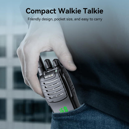 3 Pack Retevis H-777H Rechargeable Walkie Talkies