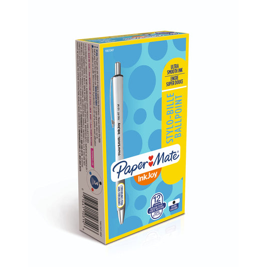Paper Mate InkJoy Retractable Ballpoint Pens, 12 Count