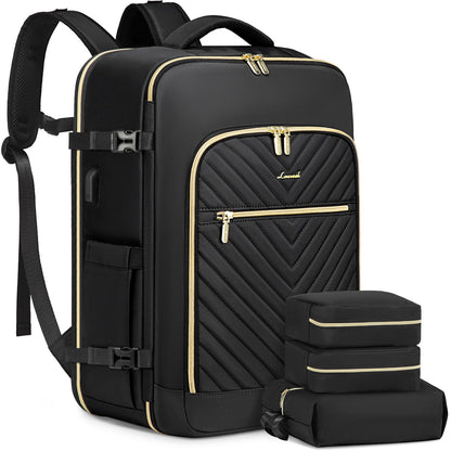 LOVEVOOK 50L Waterproof Travel Backpack with USB Port