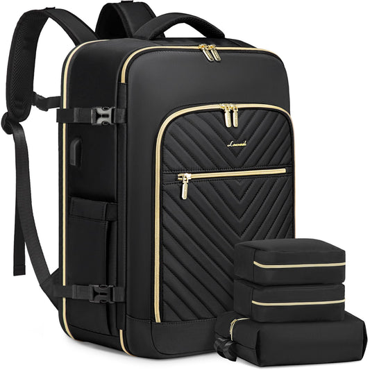 LOVEVOOK 50L Waterproof Travel Backpack with USB Port