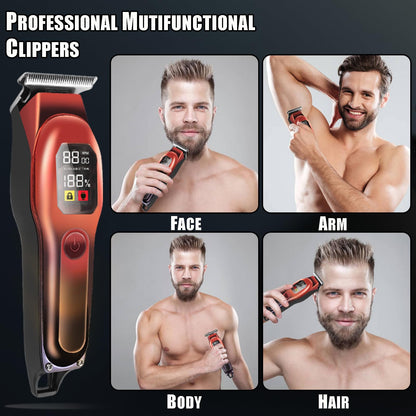 GASLIKE Cordless Hair and Beard Trimmer Kit