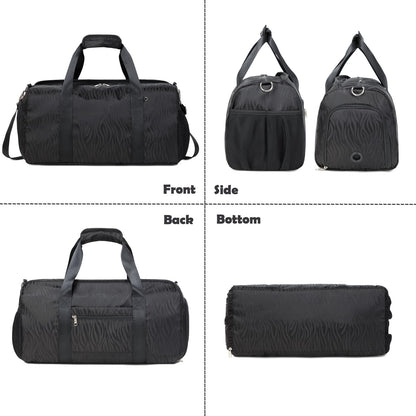 Girls Duffle Bag with Shoe Compartment