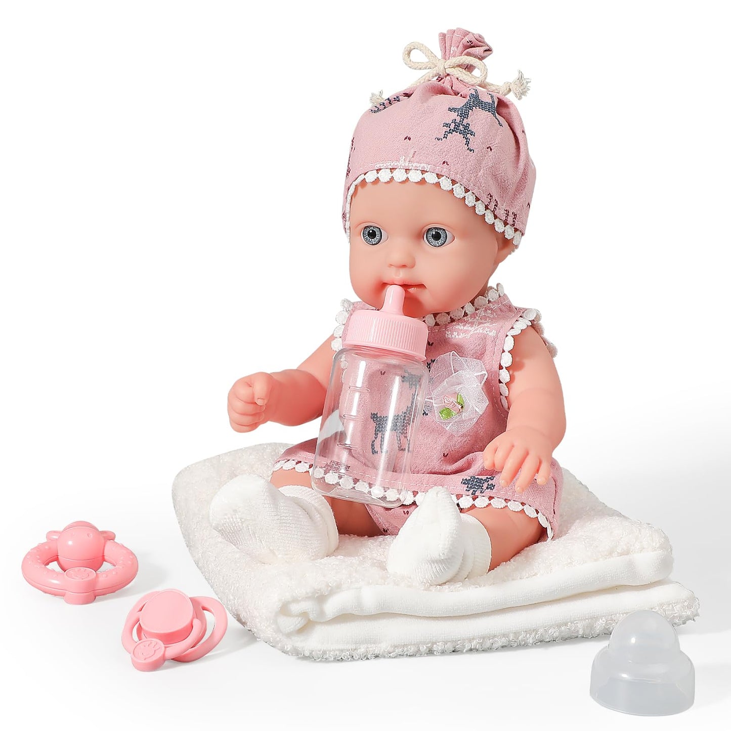 TICTTGA 12in Baby Doll Set with Accessories