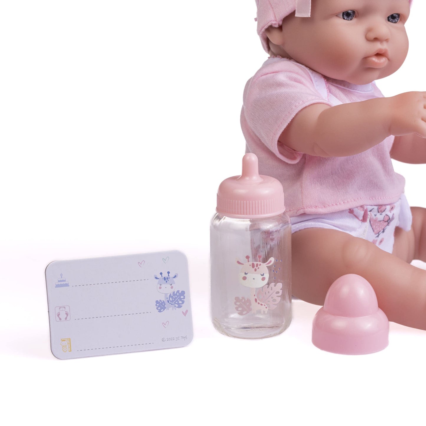 12" JC Toys La Newborn Doll Gift Set
