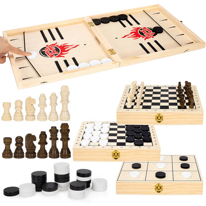 4 in 1 Foldable Slingshot Game Set