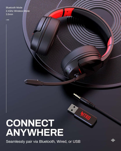 acer Wireless Gaming Headset, PS5 Headset with 2.4GHz