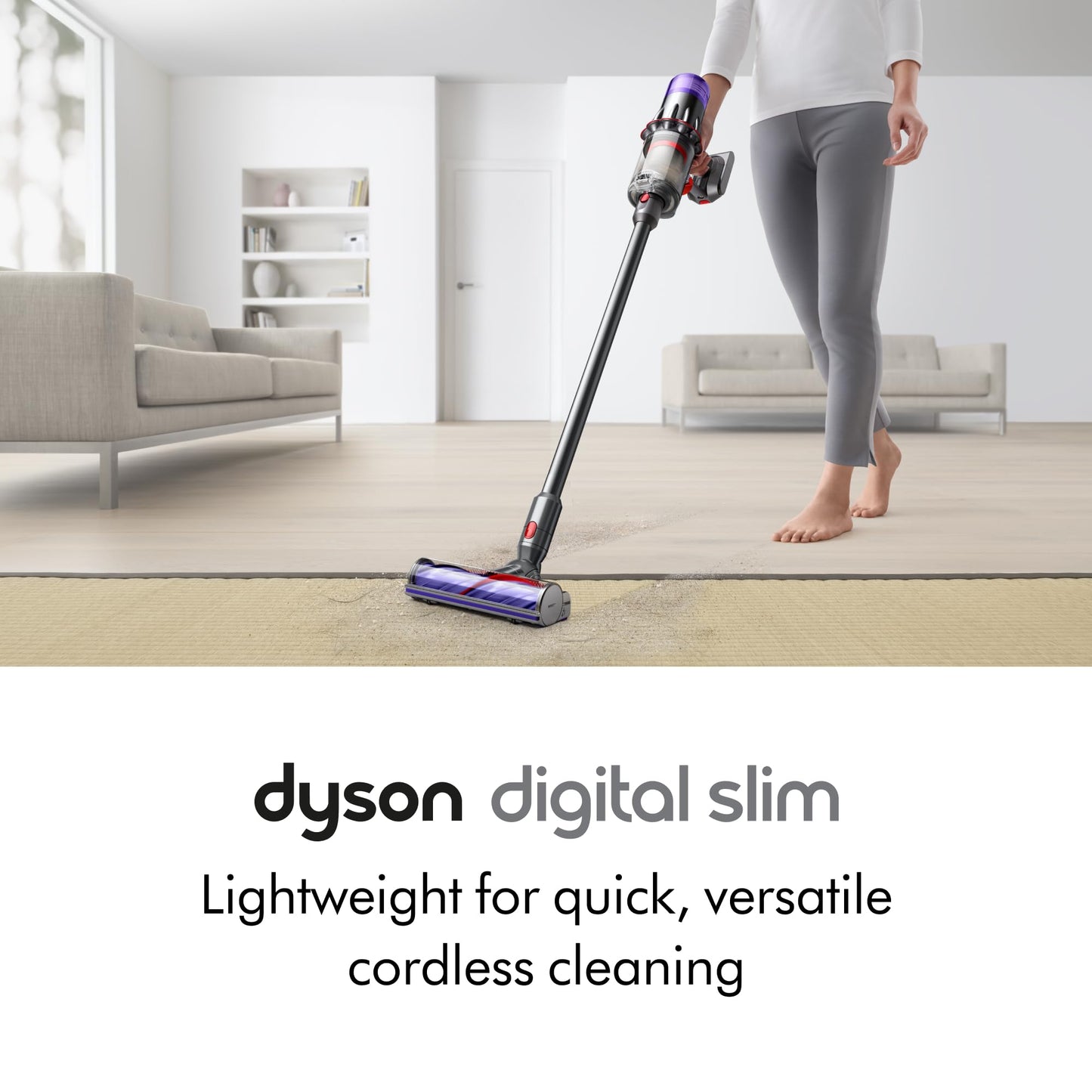 Dyson Digital Slim Cordless Vacuum, Iron/Nickel