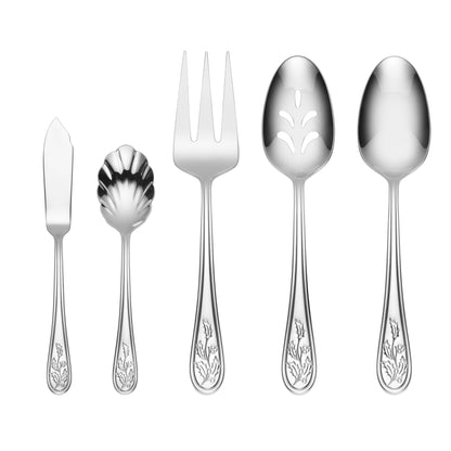 Lenox 65-Piece Holiday Flatware Set, Metallic