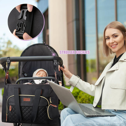 Tuwubi Large Diaper Bag Tote for Travel