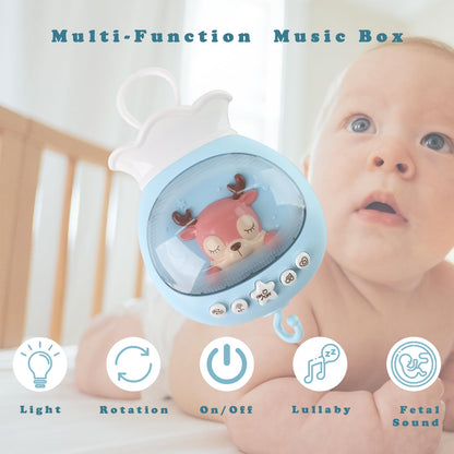 Baby Crib Mobile with Music & Remote Control