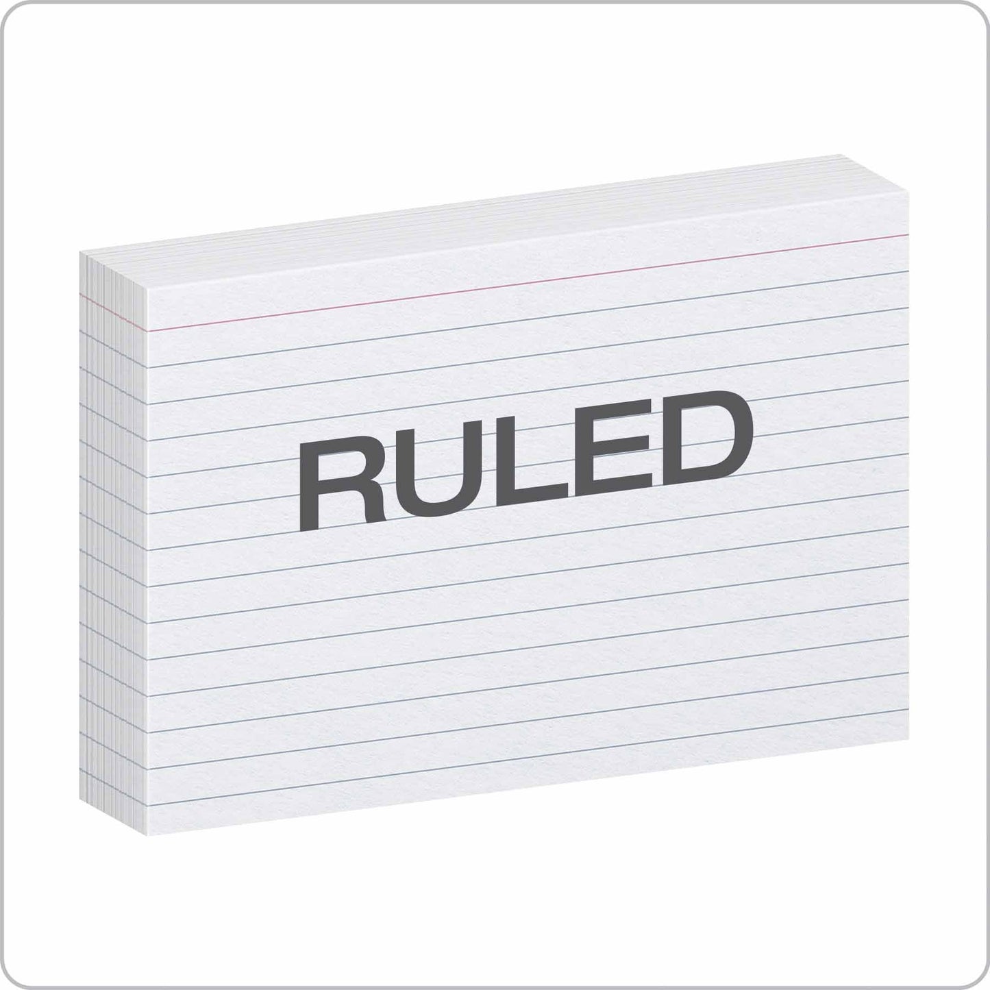 Oxford Ruled 4" x 6" Index Cards, 1000 Pack