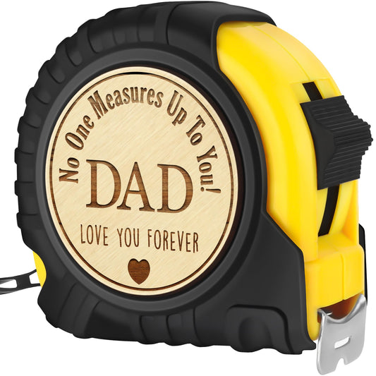 Engraved 25FT Tape Measure Tool Gift for Dad