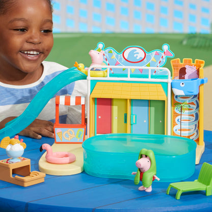 Peppa Pig Waterpark Playset with 2 Figures