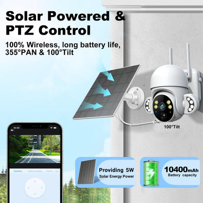 Xparkin 4G LTE Solar Outdoor Security Camera