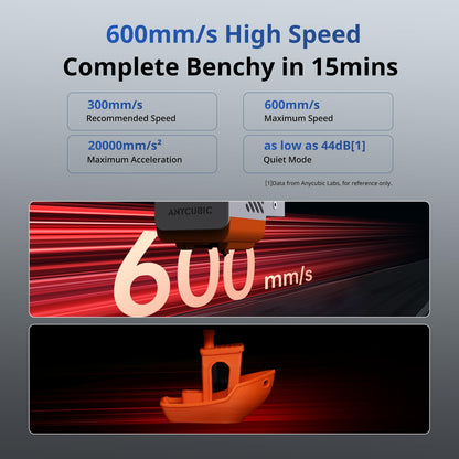 Anycubic Kobra S1 3D Printer with High Speed