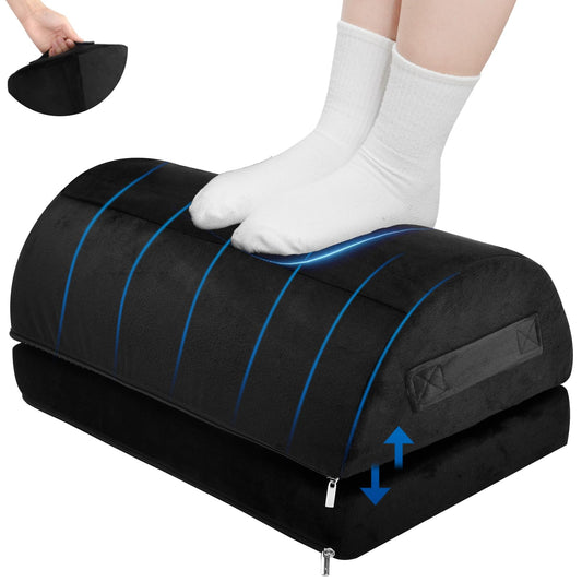 Ergonomic Under Desk Foot Rest for Pain Relief