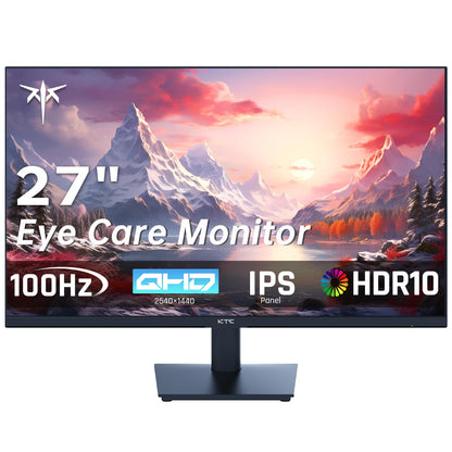 KTC 27" QHD 100Hz Gaming Monitor with FreeSync