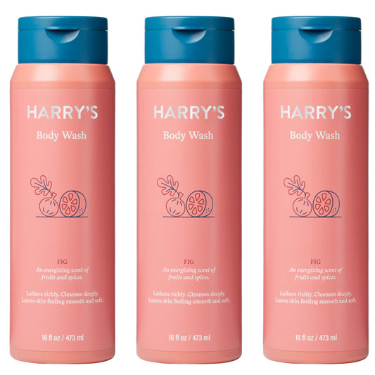 Harry's Body Wash Shower Gel 16 Fl Oz (Pack of 3)