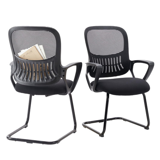 Mid Back Mesh Guest Chair Set of 2