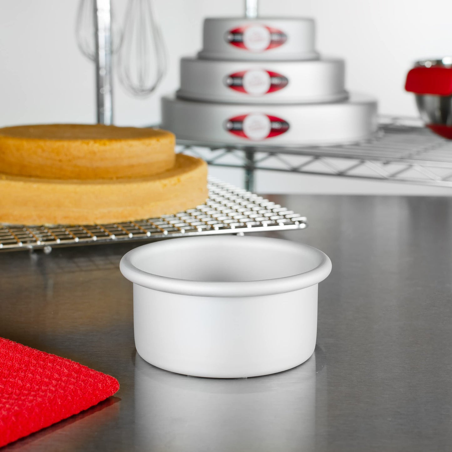 Fat Daddio's Set of 6 Round Cake Pans