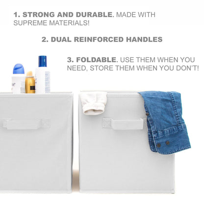 Storage Cubes 11" Fabric Bins - 9 Pack