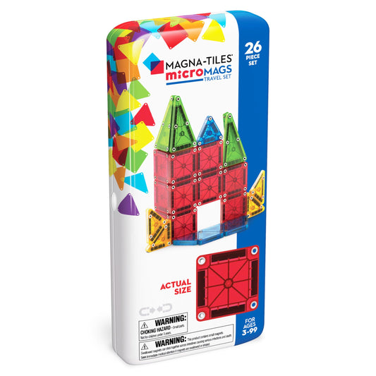MAGNA-TILES 26-Piece Travel Magnetic Set
