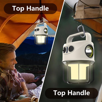 Rechargeable LED Camping Lantern with Power Bank