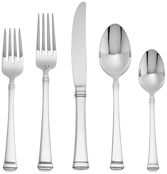 Mikasa Harmony 18/10 Stainless Steel Flatware Serving Utensil, 45 Piece Set