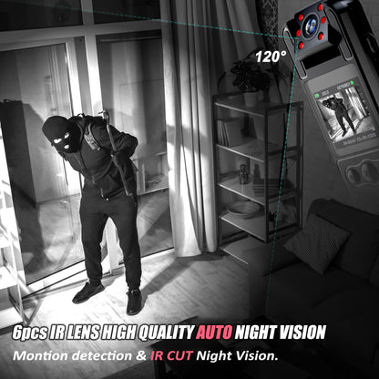 1080P Body Camera with Audio & Night Vision