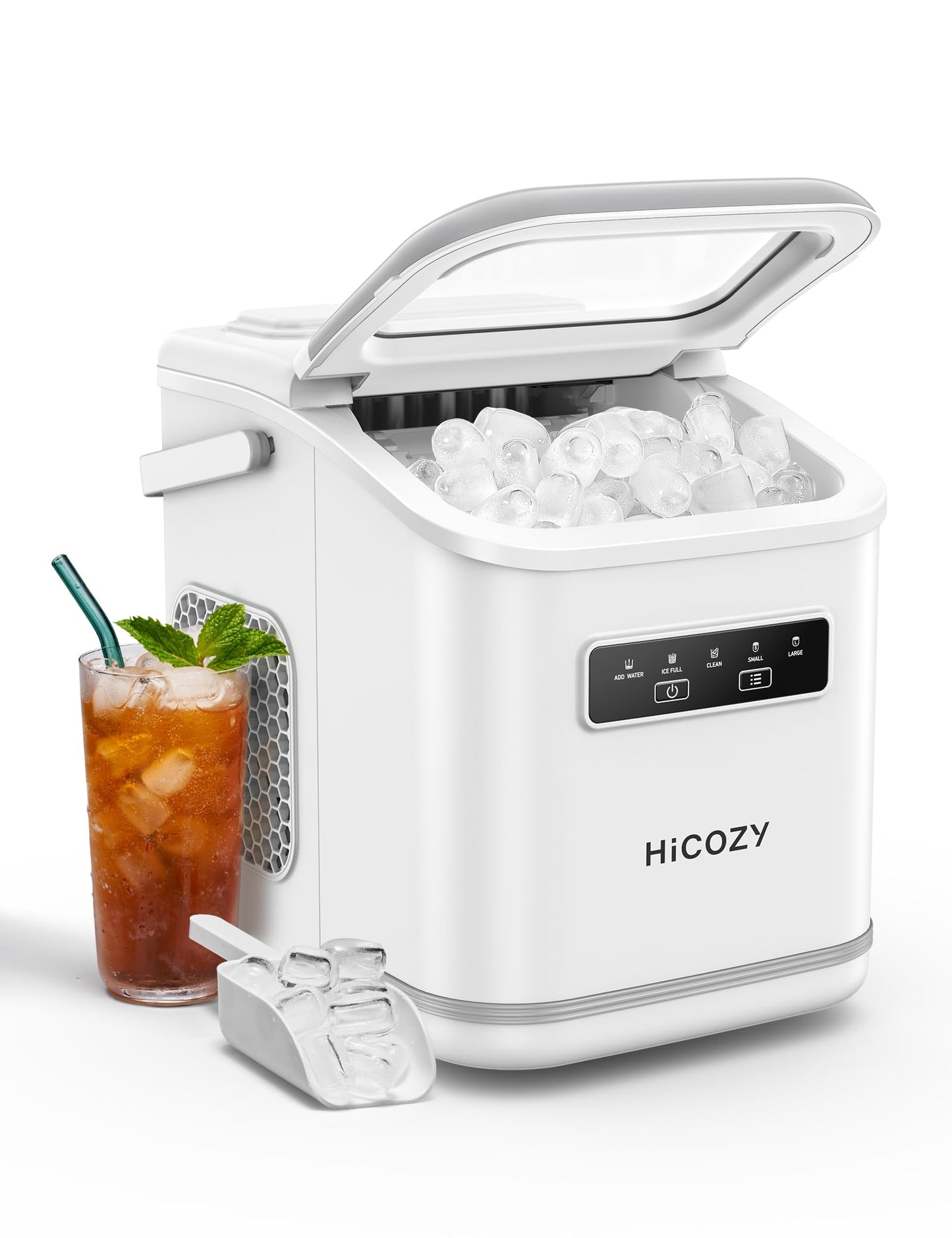HiCOZY Portable Ice Maker - 26 lbs/Day
