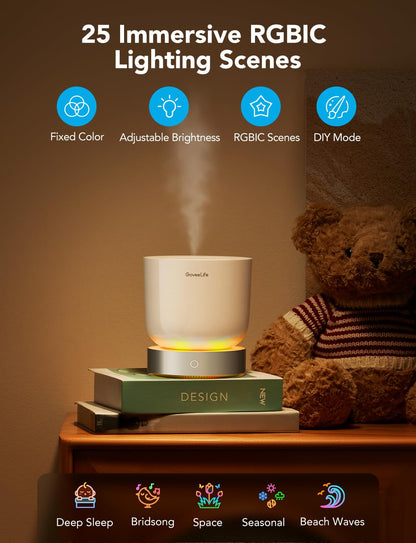 GoveeLife Smart Essential Oil Diffuser with Alexa